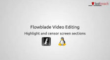 🎞️ How to censor or highlight screen sections in flowblade by LostBranch